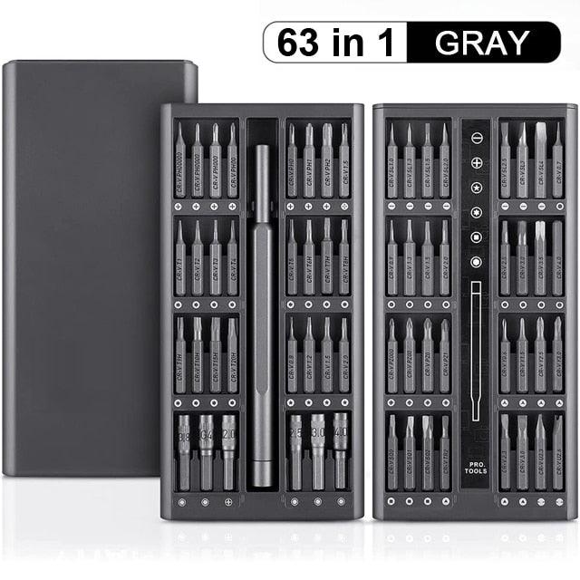 Lisslune | 45-piece magnetic precision screwdriver set - Essential repair partner