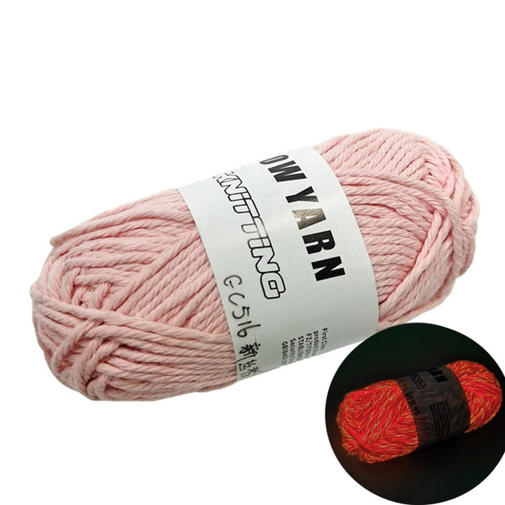 Lisslune | Sparkle Glow Luminous Knitting Yarn