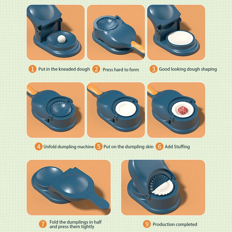 Lisslune | 2-in-1 Dough Pastry Maker