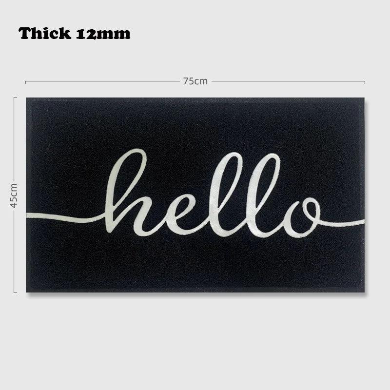 Lisslune | Stylish Indoor/Outdoor Door Mat | Premium 30"x17.5" Elegant Welcome Mat for Home
