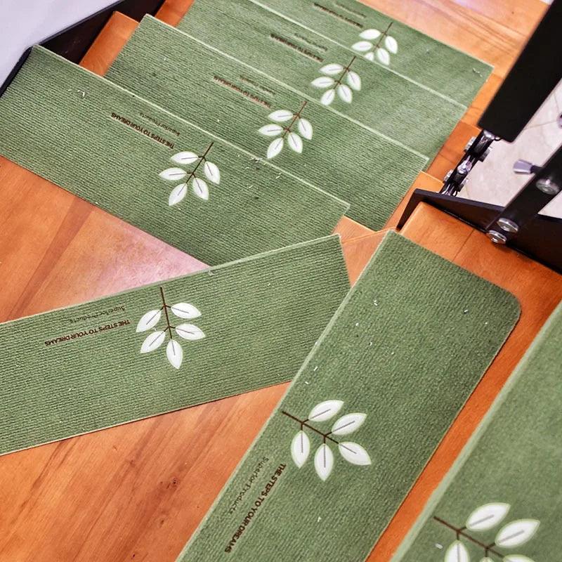 Lisslune | Stylish and Safe Plush Stair Mat Collection with Elegant Patterns