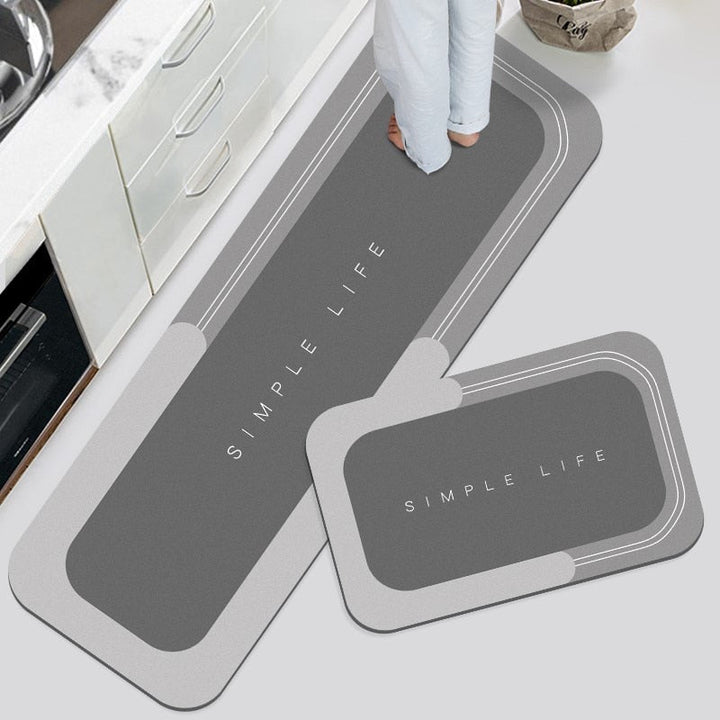 Lisslune | Modern Water Absorbent Anti-slip Area Rugs
