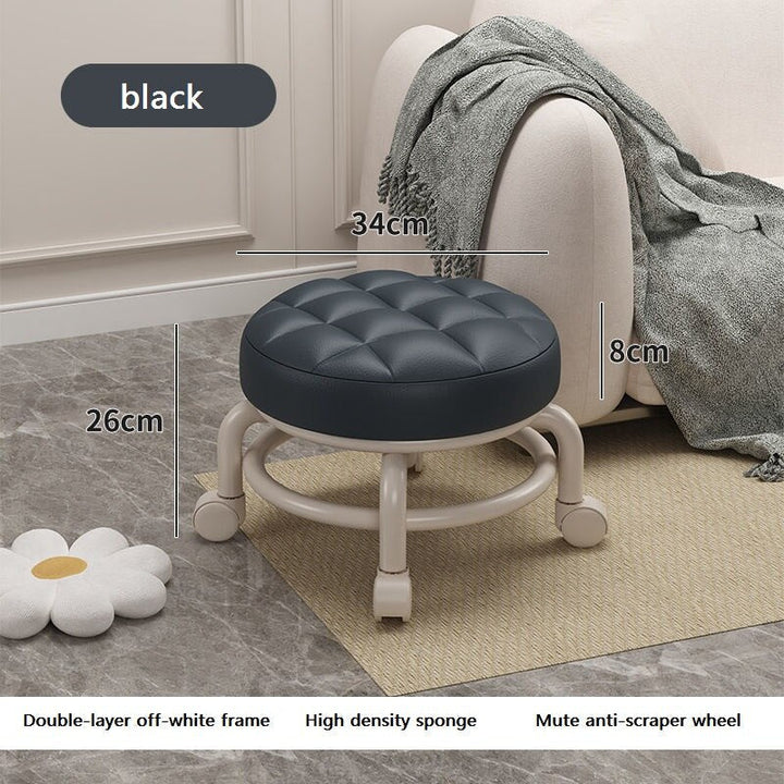 Lisslune | RollEase Mini Rolling Elegant Low Stool