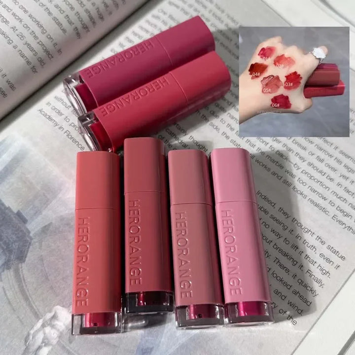 Rynx | Mirror Lip Gloss Lip Glass Transparent Long-lasting Moisturizing Waterproof Liquid Lipsticks Sexy Red Lips Cosmetics 6 Colors