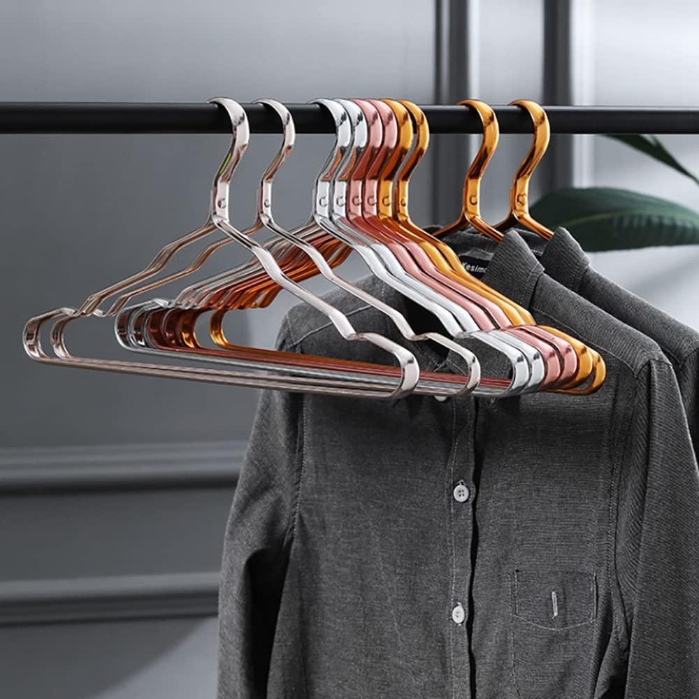 Lisslune | Luxury Aluminum Alloy Hangers - Set of 10