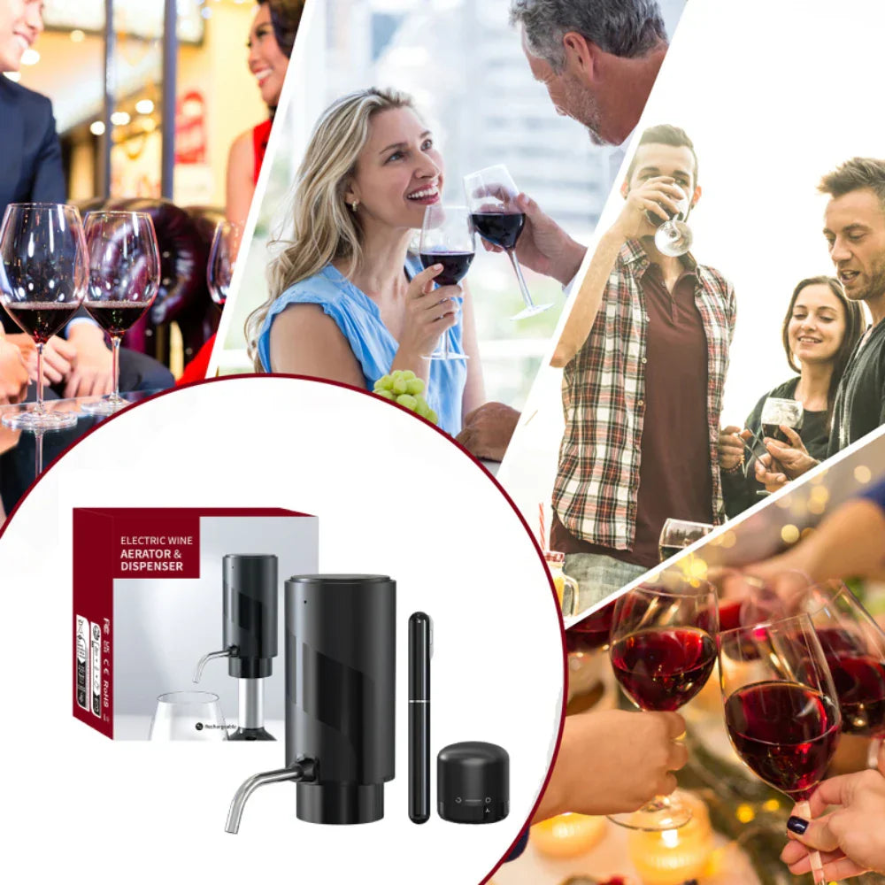 Lisslune | Rechargeable Fast Serve Automatic Drink Dispenser