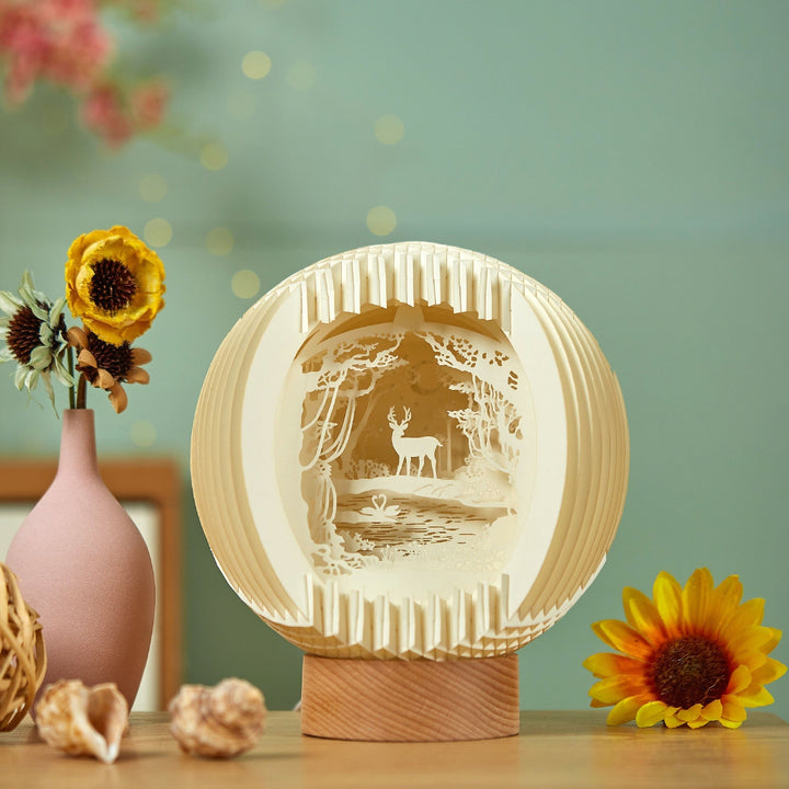 Lisslune | Creative Walking Forest Pop-Up Light