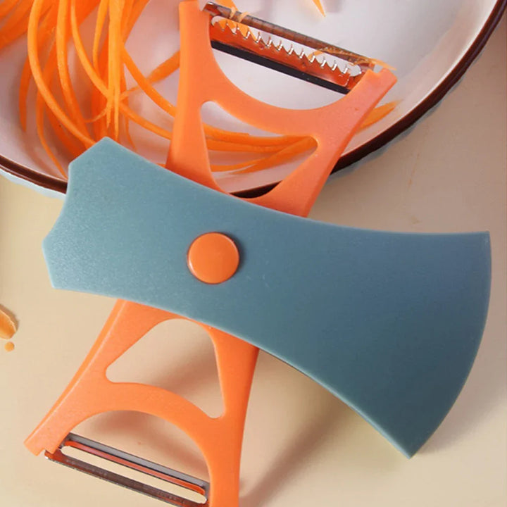 Lisslune | Slice Ease Dual-Action Fruit & Veggie Peeler