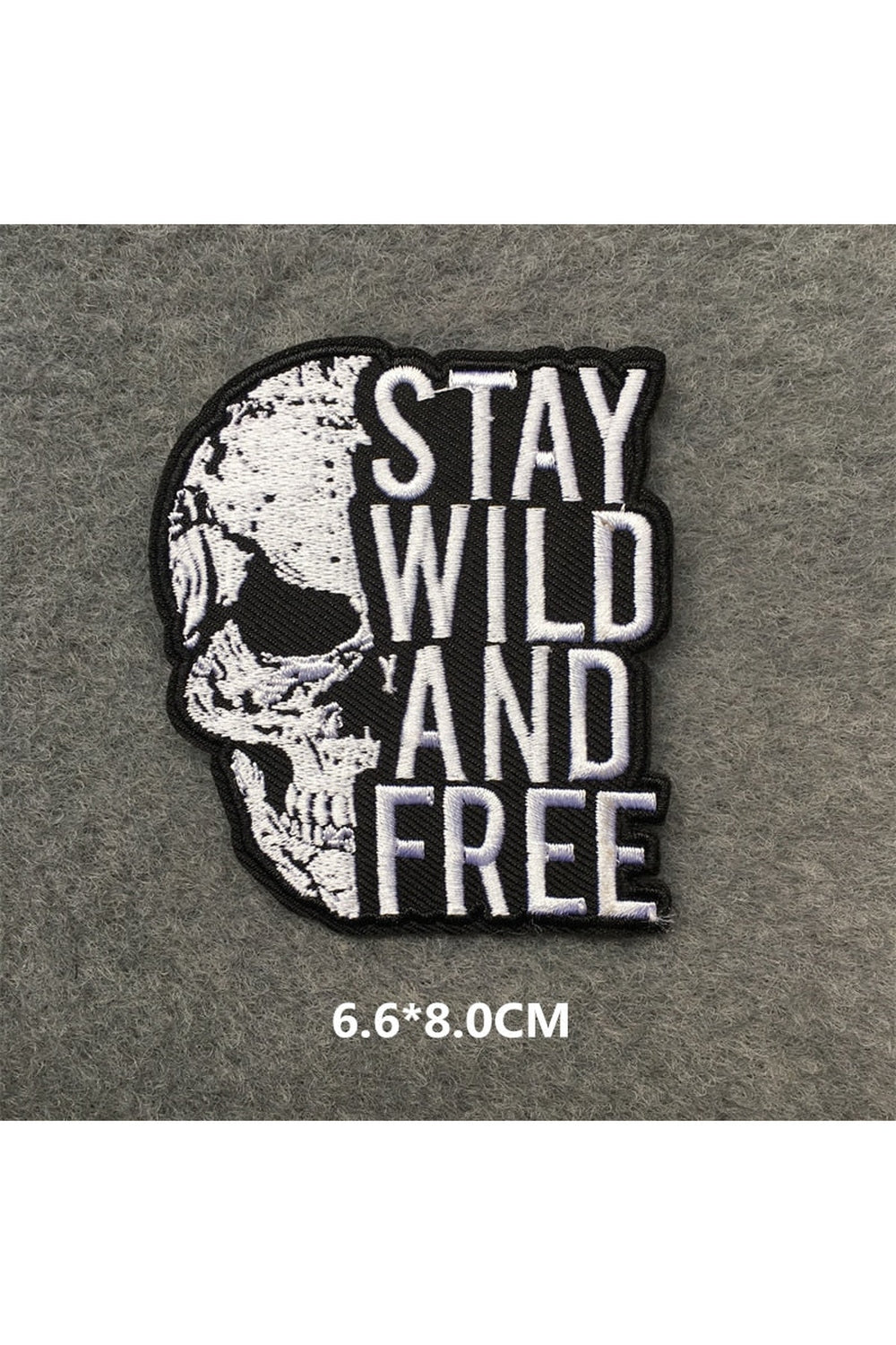 Lisslune | Punk embroidered patch set