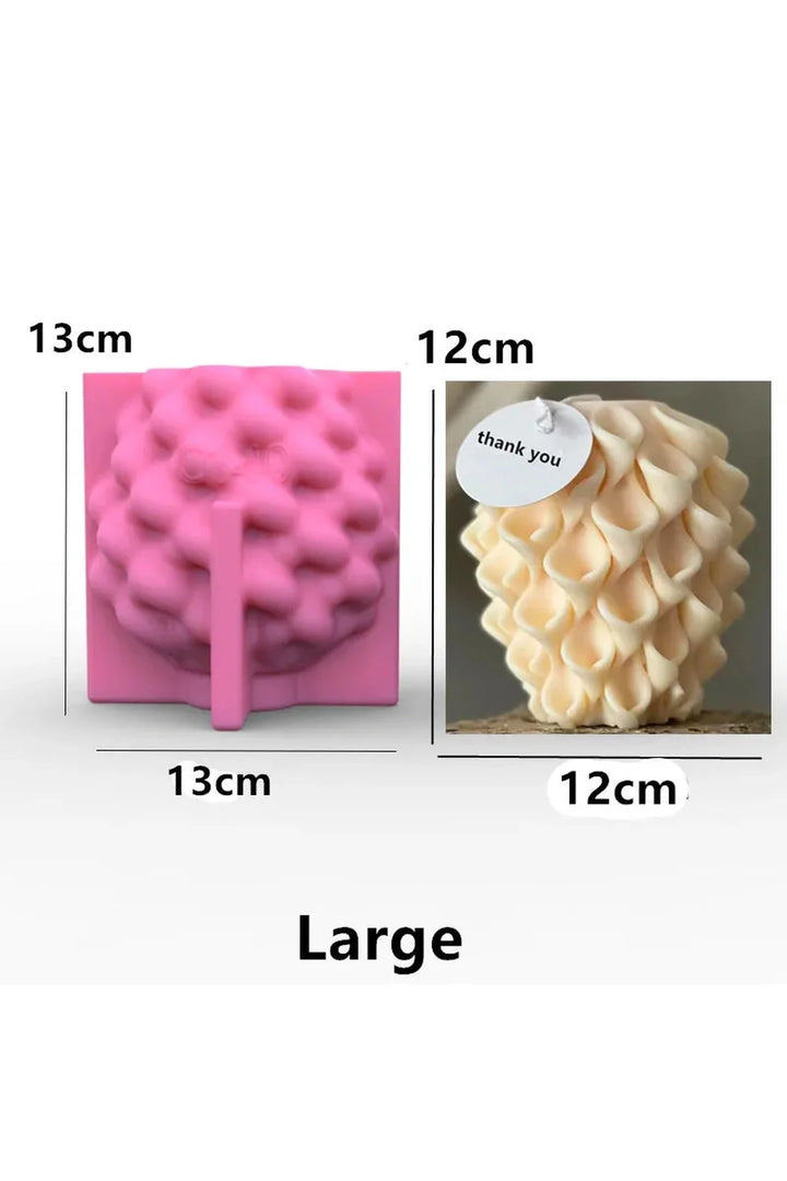 Lisslune | Wave candle mold DIY