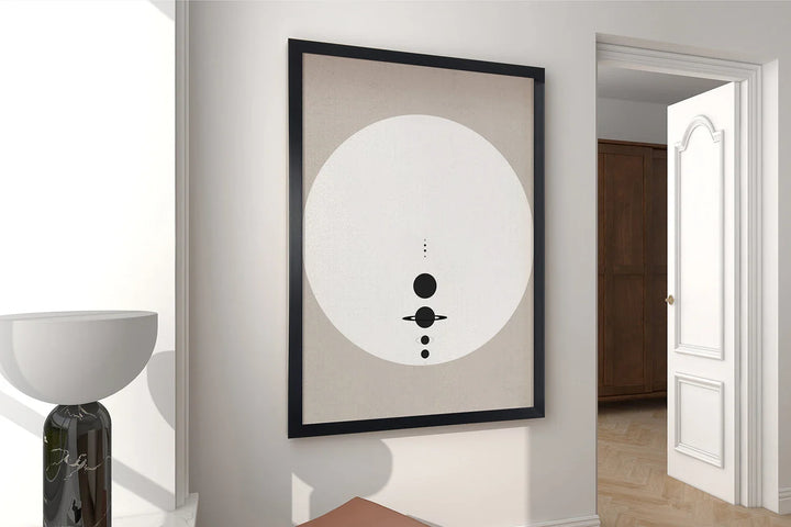 Lisslune | System Minimalistic Canvas Print