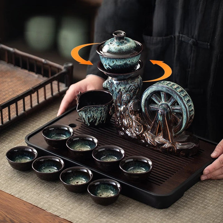 Lisslune | Rotating Handcrafted Tea Ceremony Set