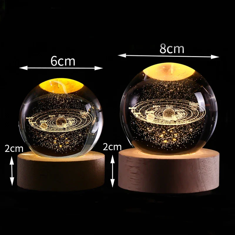 Lisslune | Glowing Moon Crystal Ball