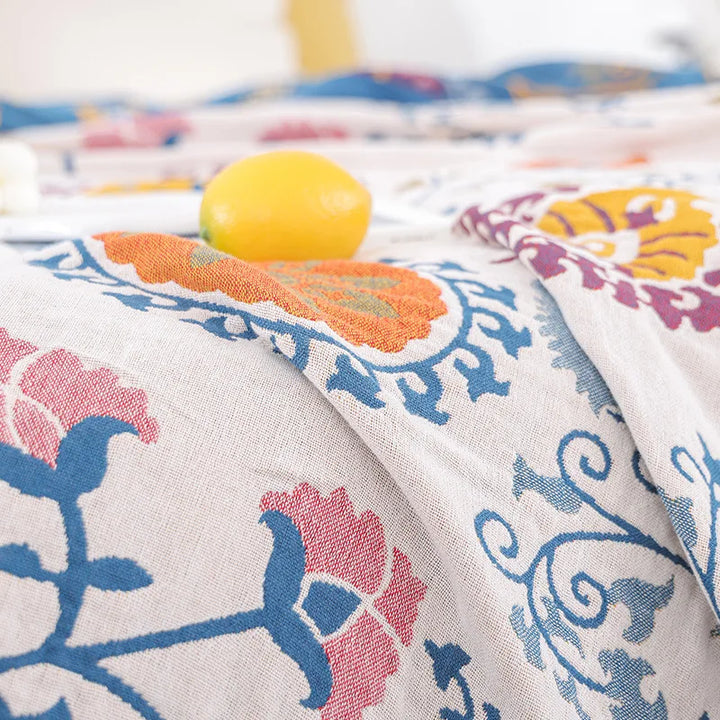 Lisslune | BohemiaCotton – Soft & Cooling 100% Cotton Blanket