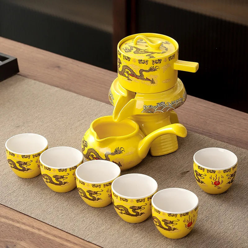 Lisslune | Mystic Sip Kung-Fu Ceramic Tea Set