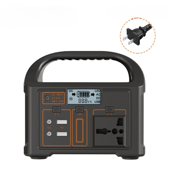 Lisslune | 100W 24,000mAh Portable Power Station with LiFePO4 Battery – PowerGo