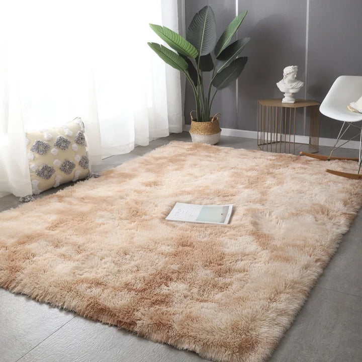 Lisslune | Fluffy Ultra Soft Non-Slip Rug with Memory Foam Cushion