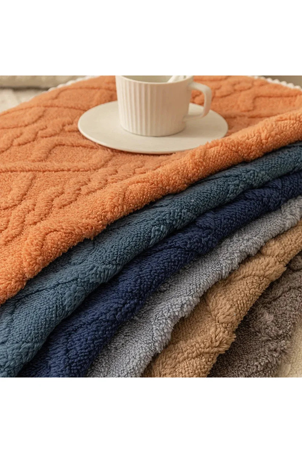 Lisslune | Jacquard Sofa Blanket