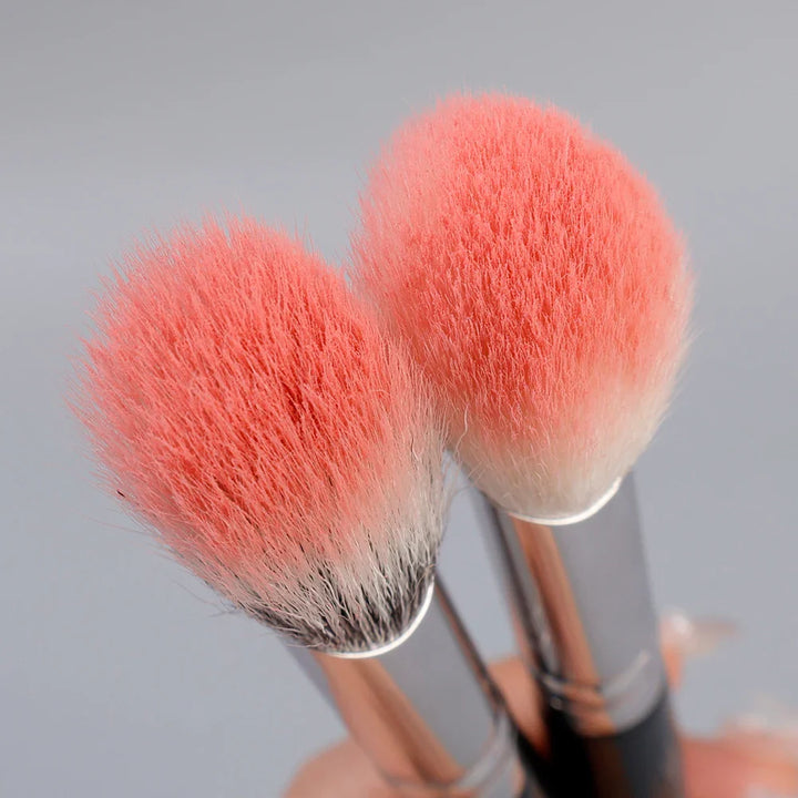Rynx | Angle Highlight Blush Brush Goat Hair Powder Blush Makeup Brush Cheek Powder Contour Blush Professional Face Makeup Tools