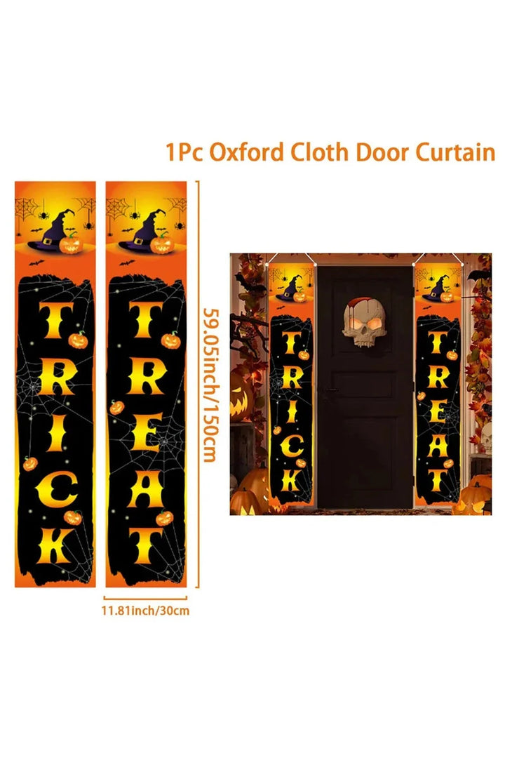 Lisslune | Halloween Trick-or-Treat Tapestry