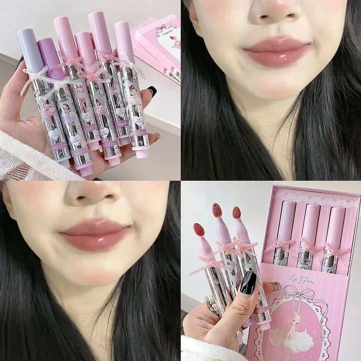 Rynx | Ballet Girls Membrane Lip Gloss Long-lasting Non-smudging Hydrating Water-glow Finish Suitable for All-day Use
