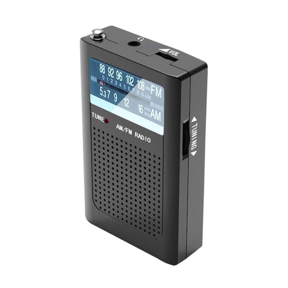 Lisslune | Seniors' Premium Sound AM/FM Radio with Headphone Jack