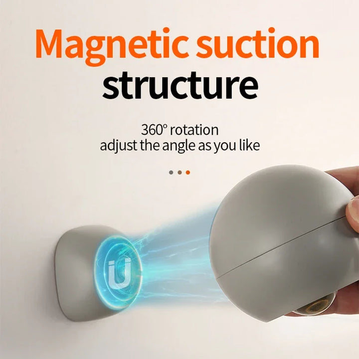 Lisslune | Rotating Mini Magnetic Rechargeable Wall Lamp