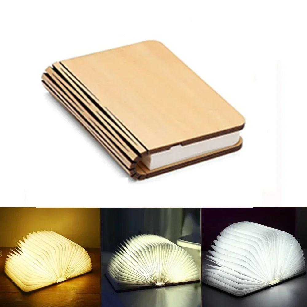 Lisslune | LumiFold elegant folding book lamp