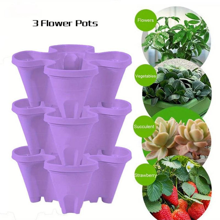 Lisslune | Space-saving vertical herb tower with mobile roll function