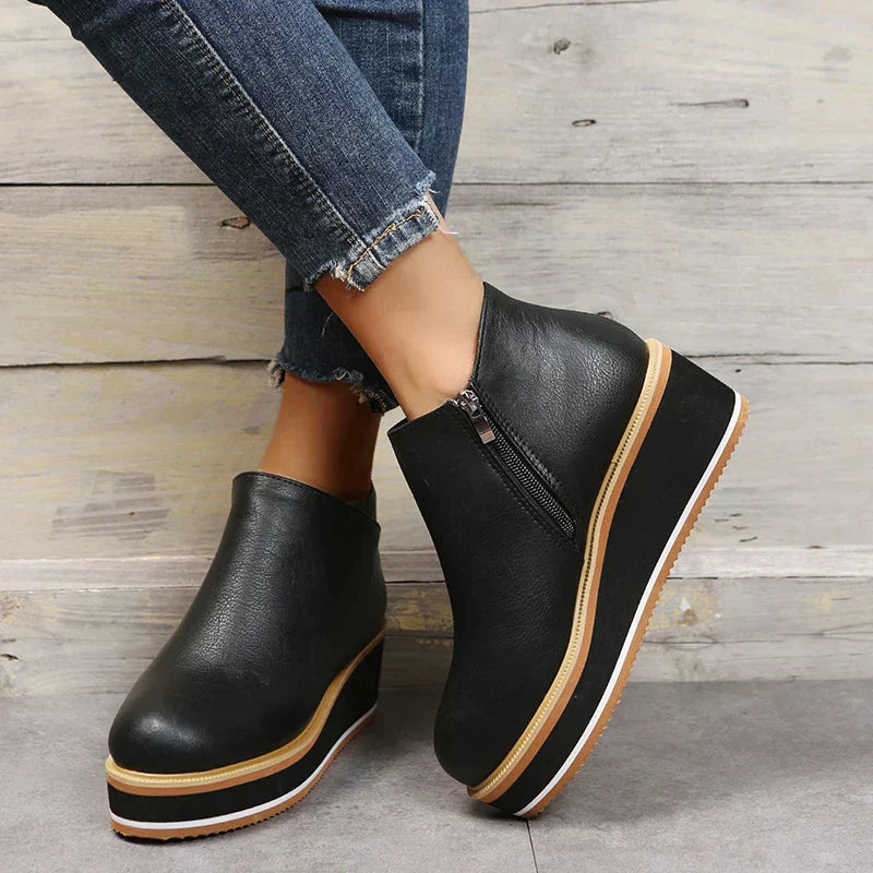 Lisslune | Orthopedic ankle boots for women