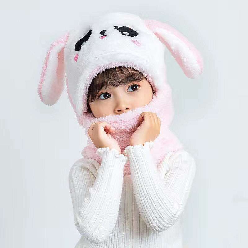 Lisslune | Bear children's hat with scarf and ears