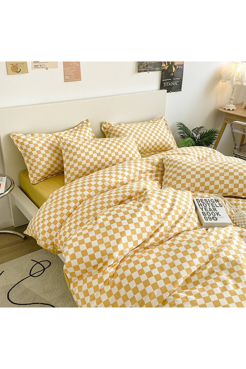 Lisslune | Checkered bedding collection