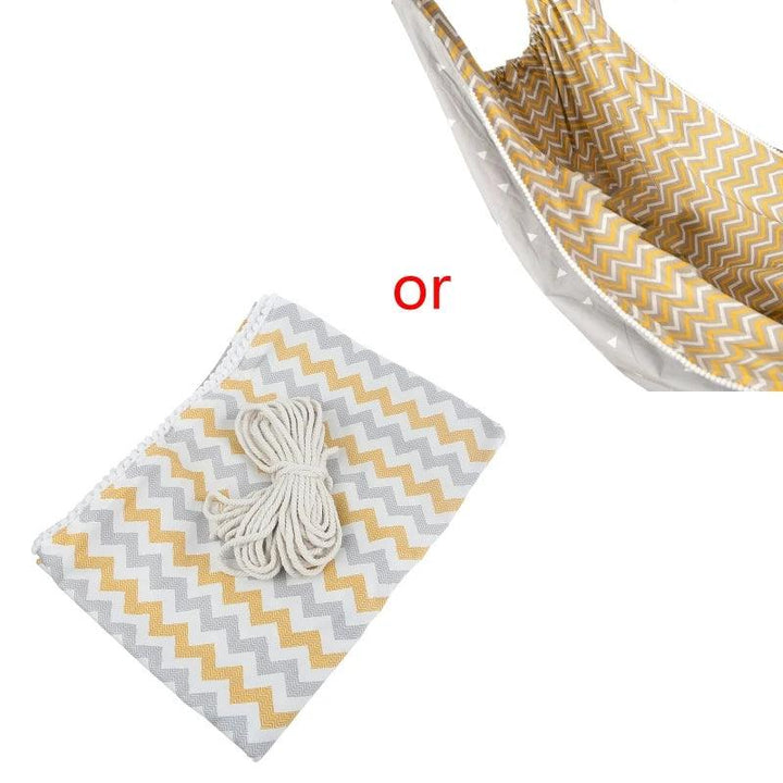 Lisslune | Cozy Cotton Kids Hammock Swing - Trendy Indoor-Outdoor Chair