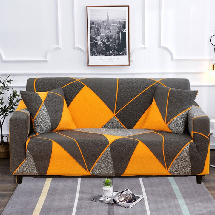 Lisslune | Modern Non-slip Colorful Elastic Sofa Cover