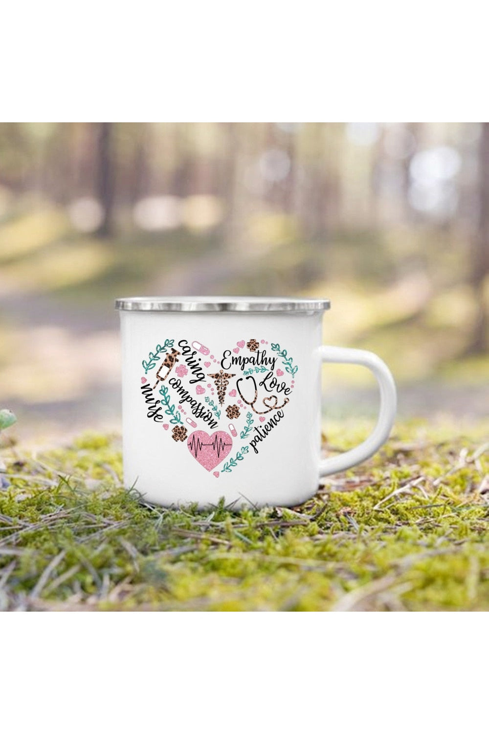 Lisslune | Life Themes Enamel Mug