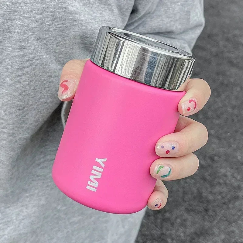 Lisslune | 230ml Mini 316 Stainless Steel Portable Thermos - Pocket Vacuum Bottle