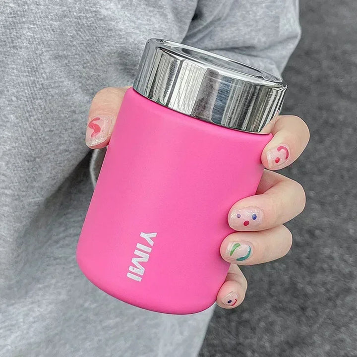 Lisslune | 230ml Mini 316 Stainless Steel Portable Thermos - Pocket Vacuum Bottle