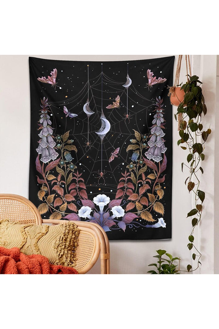 Lisslune | Garden Spider Web Tapestry