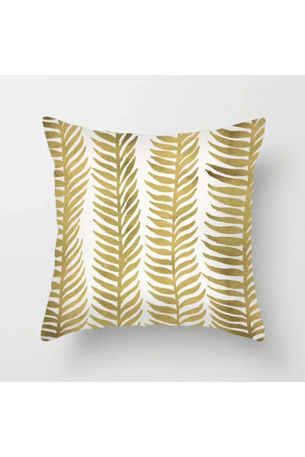 Lisslune | Yellow leaf polyester pillowcase