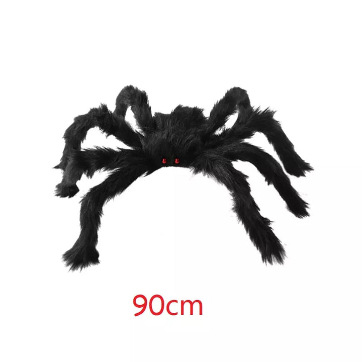 Lisslune | Big Black Spider Halloween Party Decoration