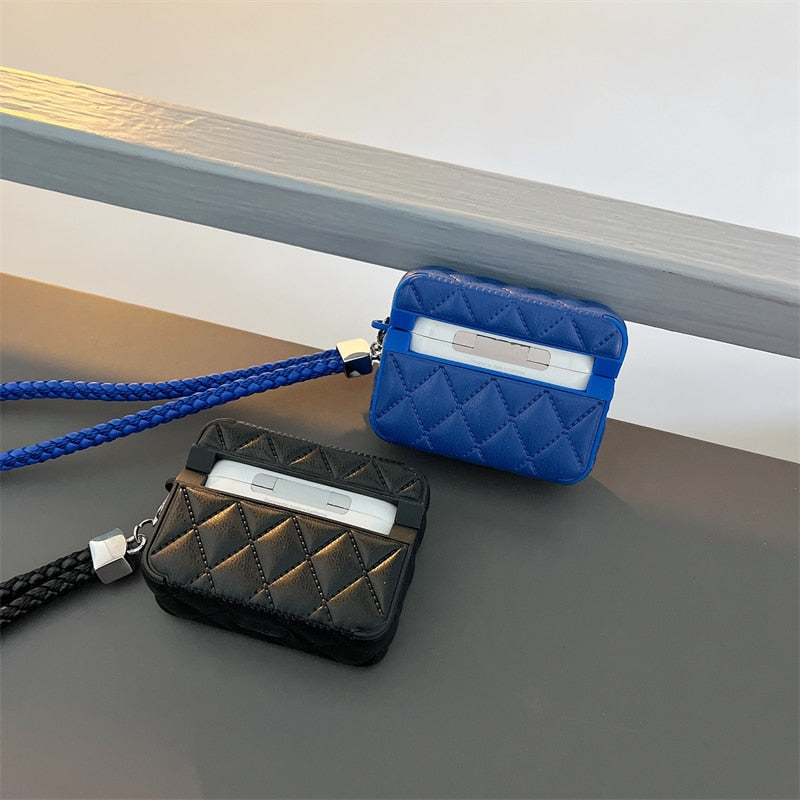 Lisslune | Luxurious leather protective case for Apple AirPods 2 3 Pro in handbag look
