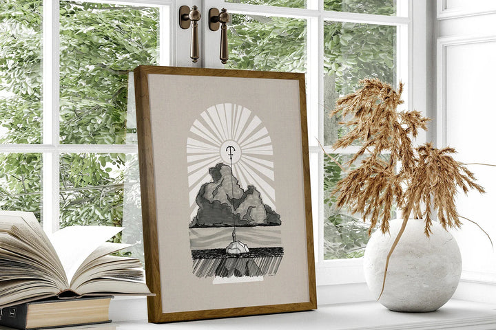 Lisslune | the Faith Canvas Poster