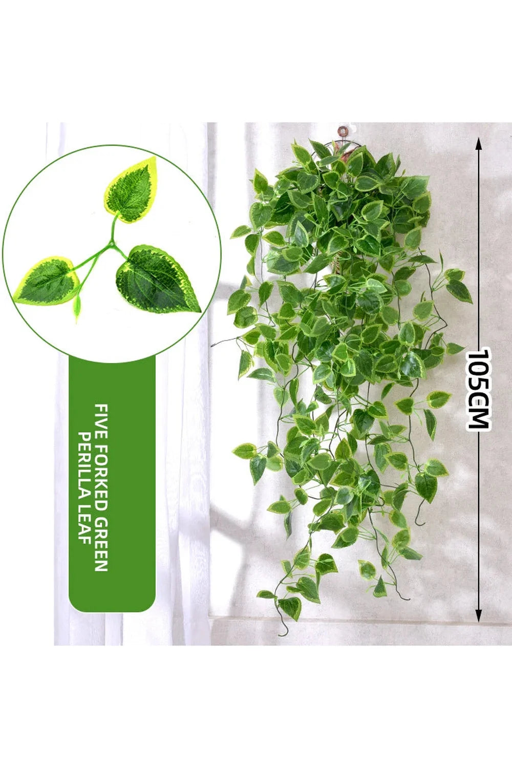 Lisslune | Leaf Wall Garland Artificial Plants