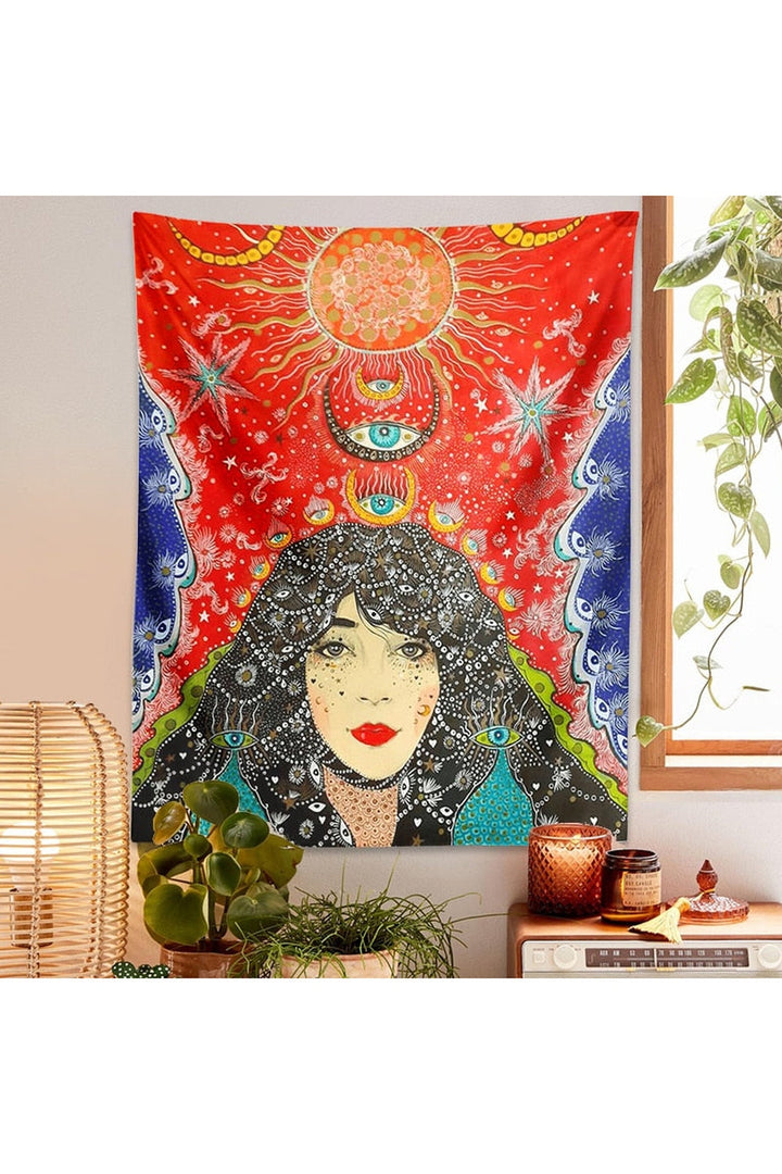 Lisslune | Of The World Psychedelic Tapestry