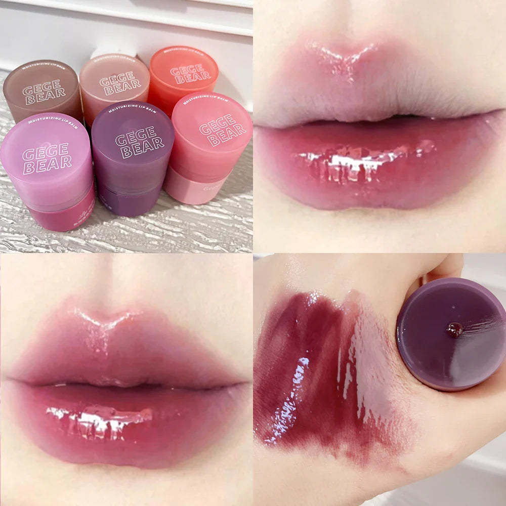 Rynx | Korean Mirror Lip Glaze Waterproof Non-stick Cup Lip Gloss Sexy Red Liquid Lipstick Long-lasting Moisturizing Natural Lip Makeup