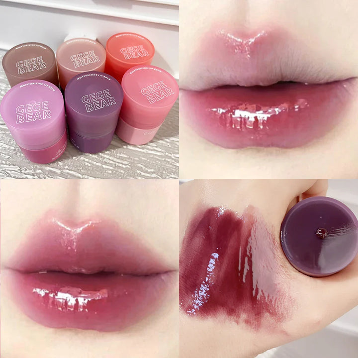 Rynx | Korean Mirror Lip Glaze Waterproof Non-stick Cup Lip Gloss Sexy Red Liquid Lipstick Long-lasting Moisturizing Natural Lip Makeup