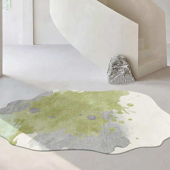 Rynx | Moss Rug Luxury Large Area Comfort Art Carpet Modern Home Decor Aesthetics Soft Bedroom Rugs Coffee Table Rugs سجادة 양탄자