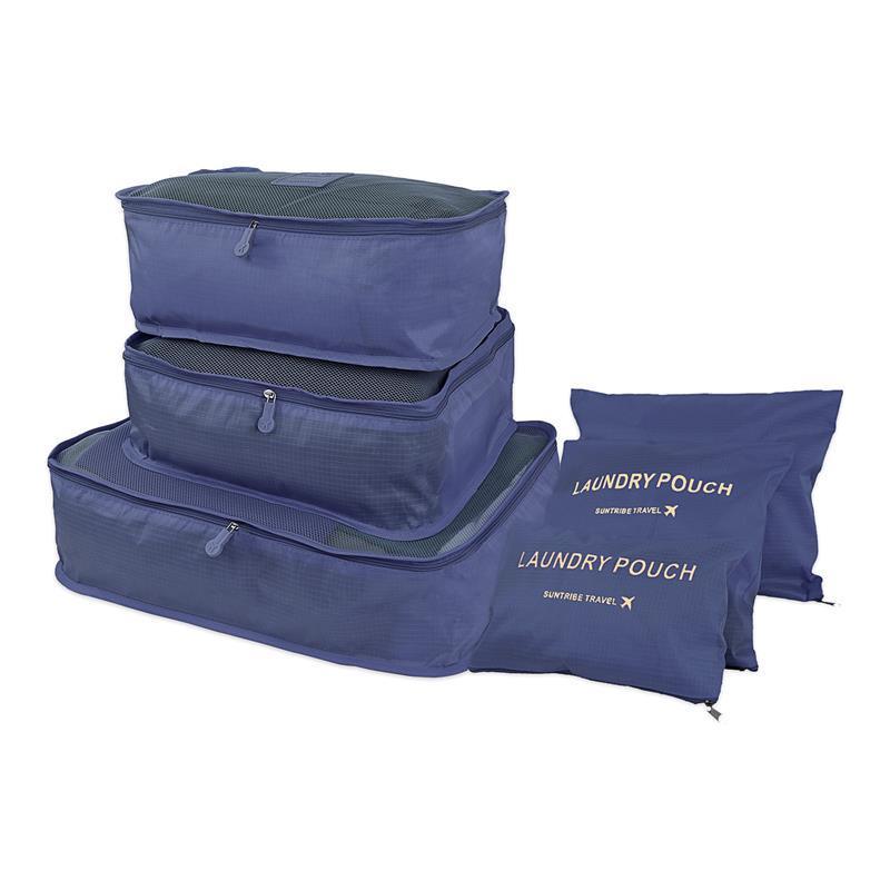 Lisslune | Travel Smart: versatile 8/6/1-piece organizer set for effortless packing