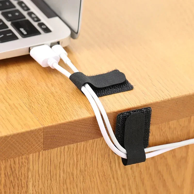 Lisslune | Self-adhesive Cable Velcro Holder Organizer