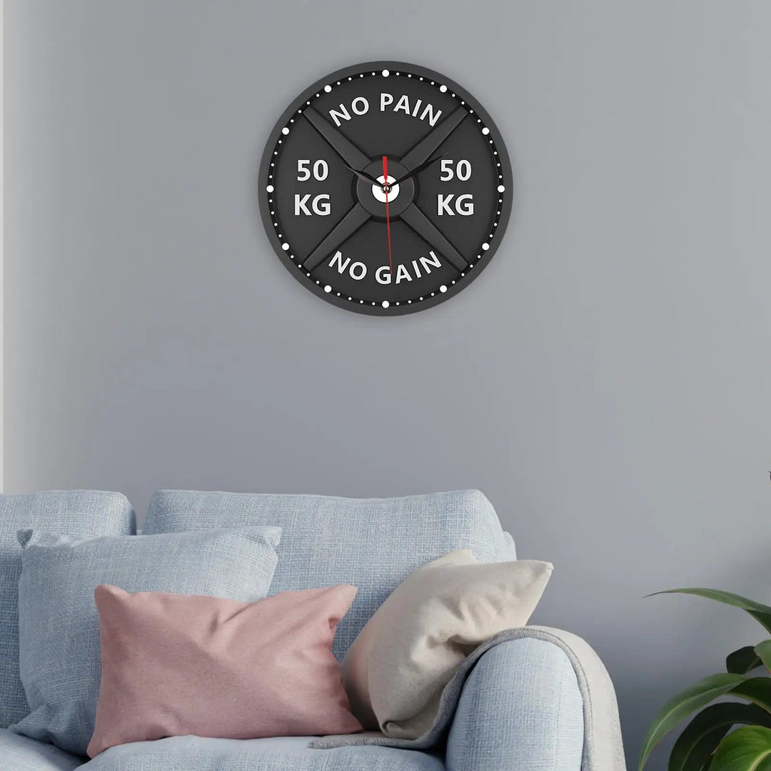 Lisslune | MotionTime Elegant Wall Clock – Perfect for a Motivating Training Environment